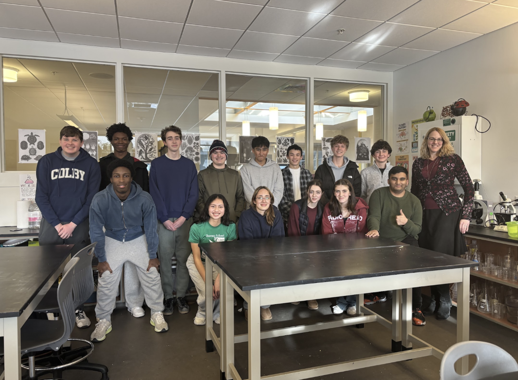 T.O.Y.S. Club with faculty adviser, Jennifer Benson. 