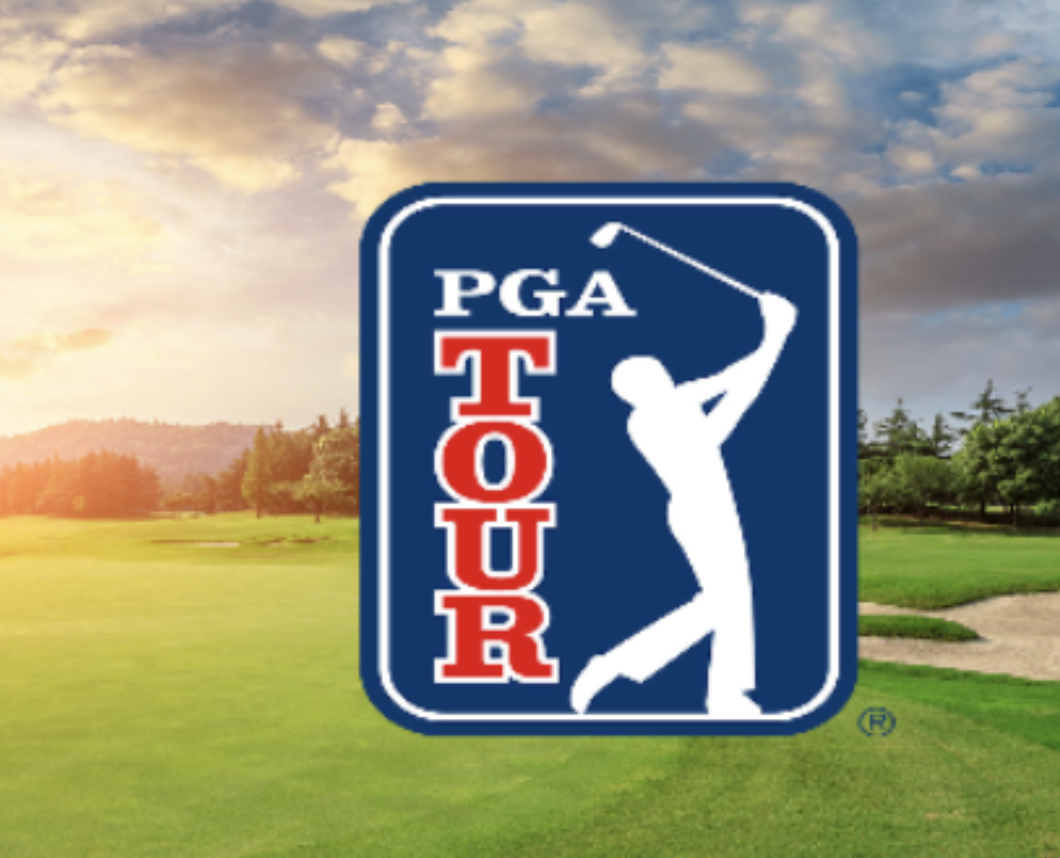 PGA Tour logo, which stands for the Professional Golfers’ Association.